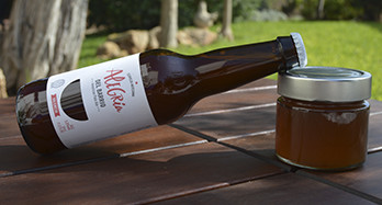 Gelee van Blond Bier 220 g - Prijs 7 €