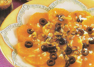 Arabische sinaasappelsalade